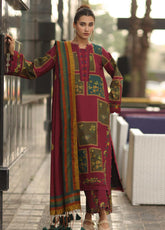 C-Prints By Charizma Printed Staple Linen 3 Piece Unstitched Suit CH25CPV2 D-CPW-10